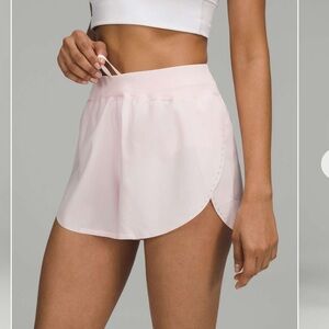 lululemon athletica Light Pink Running Shorts